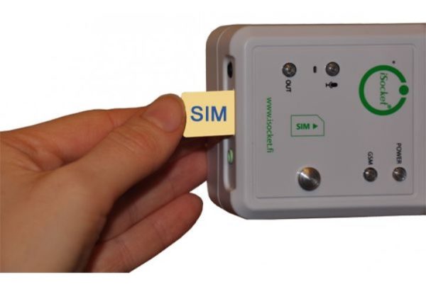 Розетка управляемая посредством SMS-сообщений