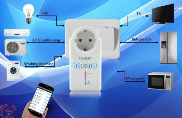 Wi-Fi розетка позволяет управлять большинством бытовых электроприбов 