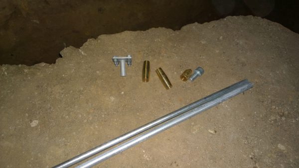 Вертикальный заземлитель из труб