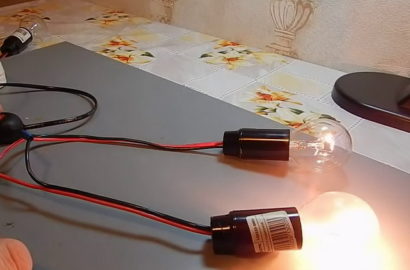 Варианты подключения источников света
