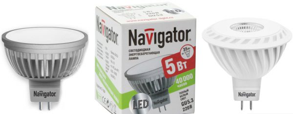LED-лампы с цоколем GU5.3