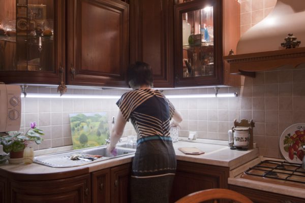 Освещение рабочей зоны на кухне