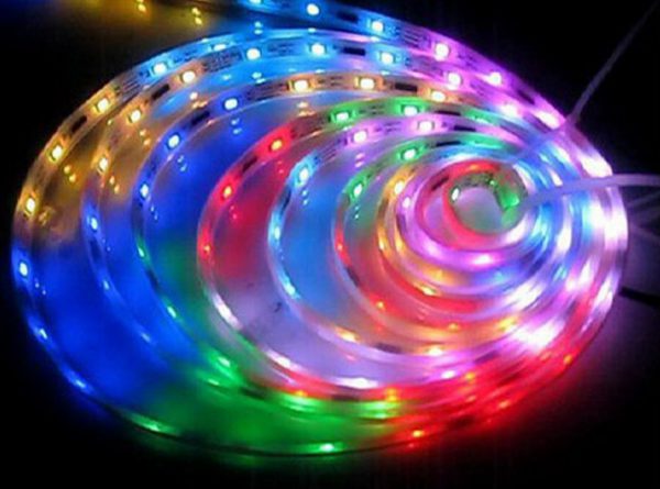 Влагозащищенная светодиодная лента RGB