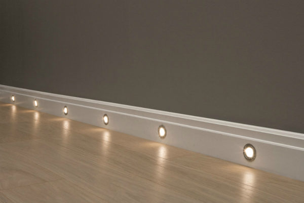 Точечные LED-светильники для подсветки пола
