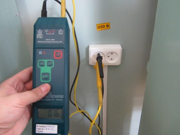 Методы проверки сети прибором MZC 300