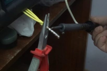 Пайка скрутки